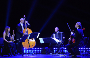 Tango evening of French musicians held at Heydar Aliyev Center. Azerbaijan, Baku, 5 May 2016 